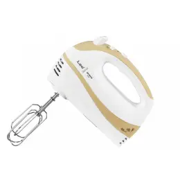 Orava SL-109 ruční šlehač, 300 W, pulzní spínač, 75 dB, 5 rychlostí, krémová / bílá Omezená Nabídka
