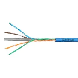 Levný Kabel U/UTP Cat.6 4x2xAWG24 300 MHz, LS0H modrý, Eca, drát