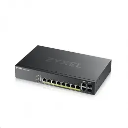 Zyxel GS2220-10HP 10-port L2 Managed Gigabit PoE Switch, 8x gigabit RJ45, 2x gigabit RJ45/SFP, PoE 180 W Výprodej