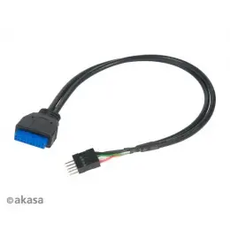 Horká Nabídka AKASA - USB 3.0 na USB 2.0 adaptér - 30 cm