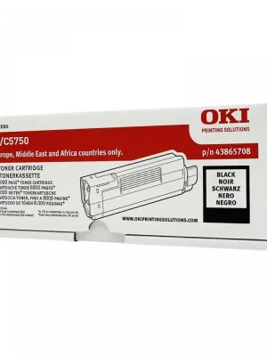 43865708 - Toner OKI pro C5650, C5750 - černý, originál Levný