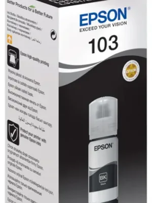 C13T00S14A - EPSON inkoustová nádržka 103 pro EcoTank pro L3110, L3150 - černá, originál Ihned K Objednání