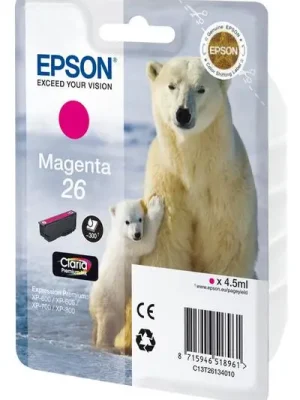 C13T26134012 - EPSON 26 pro Expression Premium XP-600, XP-700, XP-800 - purpurový, originál Ihned K Objednání