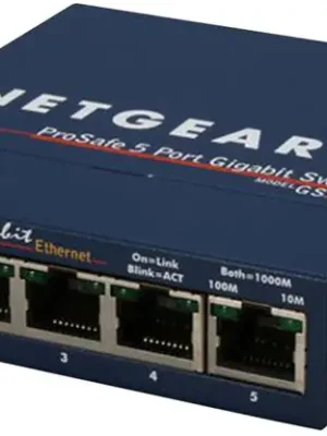 NETGEAR GS105GE - 5 x 10/100/1000, Gigabit Desktop switch Super Cena