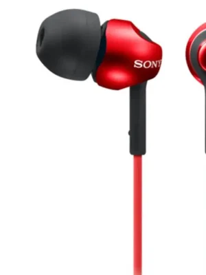 Nová Kolekce SONY MDR-EX110APR - handsfree, červené