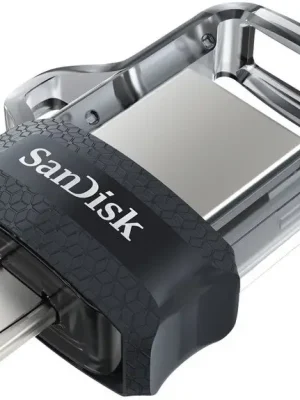 Pouze Dnes SanDisk Ultra Dual Drive M3 128GB flash disk USB 3.0 - SDDD3-128G-G46