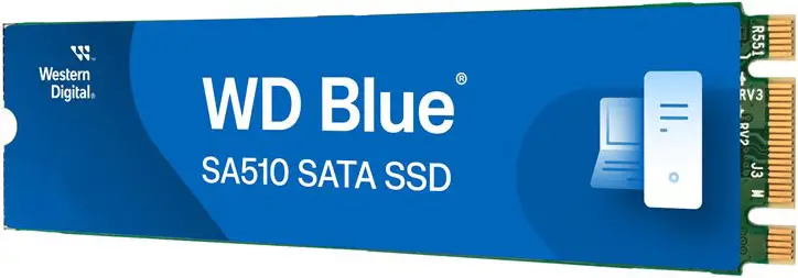 Akční Cena WD Blue SA510 SSD 1TB M.2 SATA 2280 - WDS100T3B0B