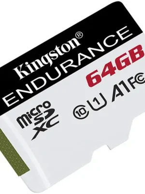 Akční Nabídka KINGSTON Endurance 64GB Micro SDXC Class 10, UHS-I, U1, A1, 95R/30W - SDCE/64GB