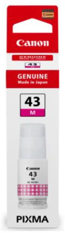 CANON Inkoustová lahvička GI-43 M, purpurová - 4680C001 Výprodej