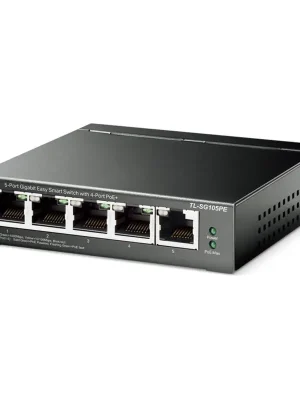 Sleva TP-Link TL-SG105PE 5xGb (4xPoE+) 65W Easy Smart Switch - TL-SG105PE