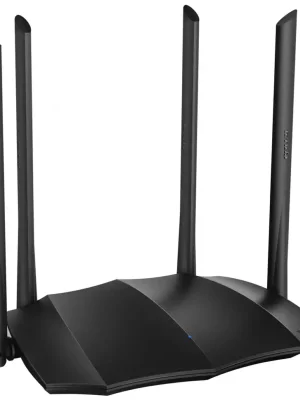 Zlevněný TENDA AC8 - WiFi AC Gigabit Router 1200Mb/s, 1x GWAN, 3x GLAN, 4x 6dBi antény, WISP, Uni.Repeater, APP