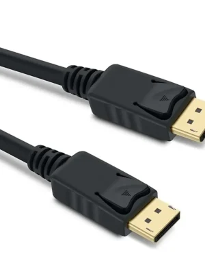 Bezpečná Platba PremiumCord DisplayPort 1.4 přípojný kabel M/M, zlacené konektory, 2m - kport8-02