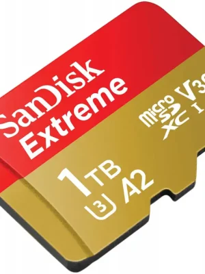 Originální SanDisk Extreme Micro SDXC 1TB, 190MB/s A2 UHS-I U3 V30 + SD adaptér - SDSQXAV-1T00-GN6MA
