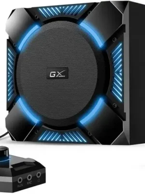 Expresní Doručení GENIUS GX Gaming SW-G 2.1 1200 - herní reproduktory 2.1 36W, černé, modré podsvícení