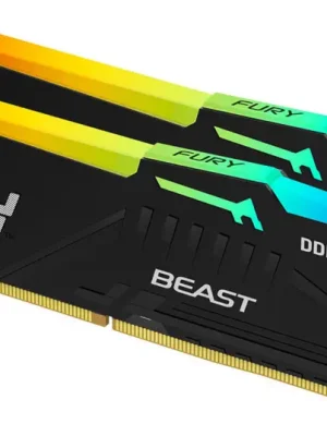 Víkendová Akce KINGSTON FURY Beast EXPO 32GB DDR5-5600MHz CL36, RGB (kit 2x16GB), černé - KF556C36BBEAK2-32