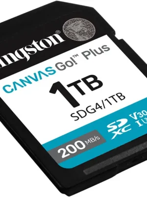KINGSTON Canvas Go! Plus 1TB SDXC Card U3 Class 10 - SDG4/1TB Doprava Zdarma