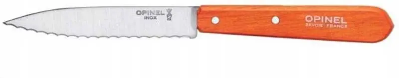 Opinel Les Essentiels Nůž vroubkovaný 10 cm N°113 oranžová Časově Omezené